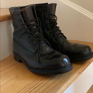 Combat boots issued by the NH state police